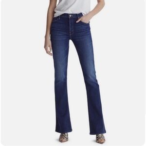 MOTHER Women's Boot Cut Jeans - Dark Blue